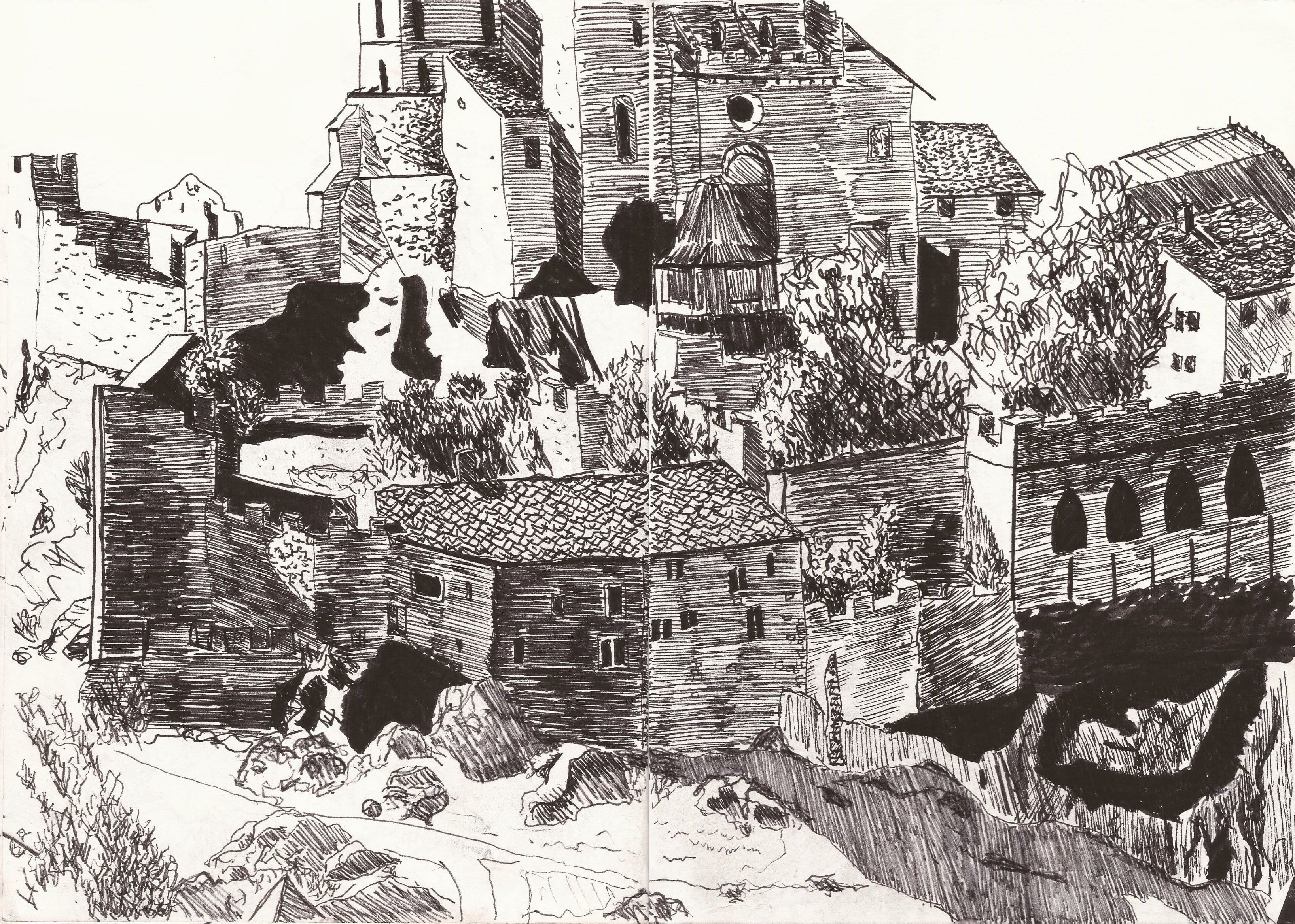 Landscape sketches — 2 of 5