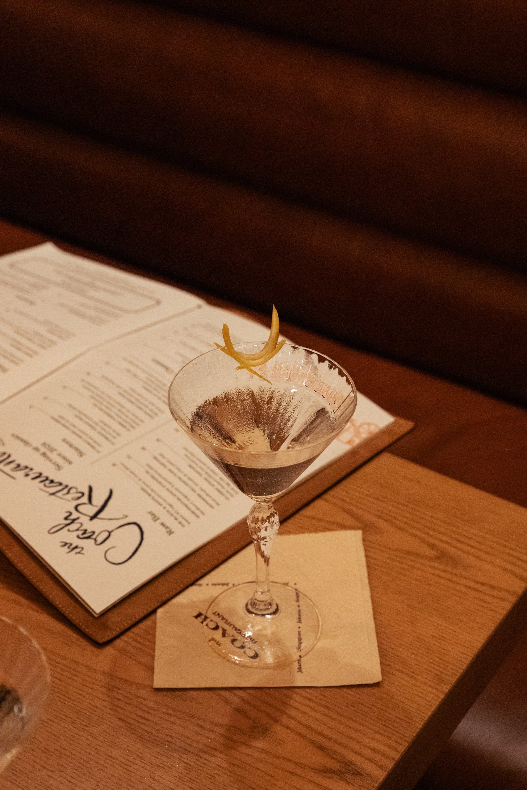 The Coach Restaurant, Singapore — food & beverage photograph 10 of 10 by Adrien Lahoussaye